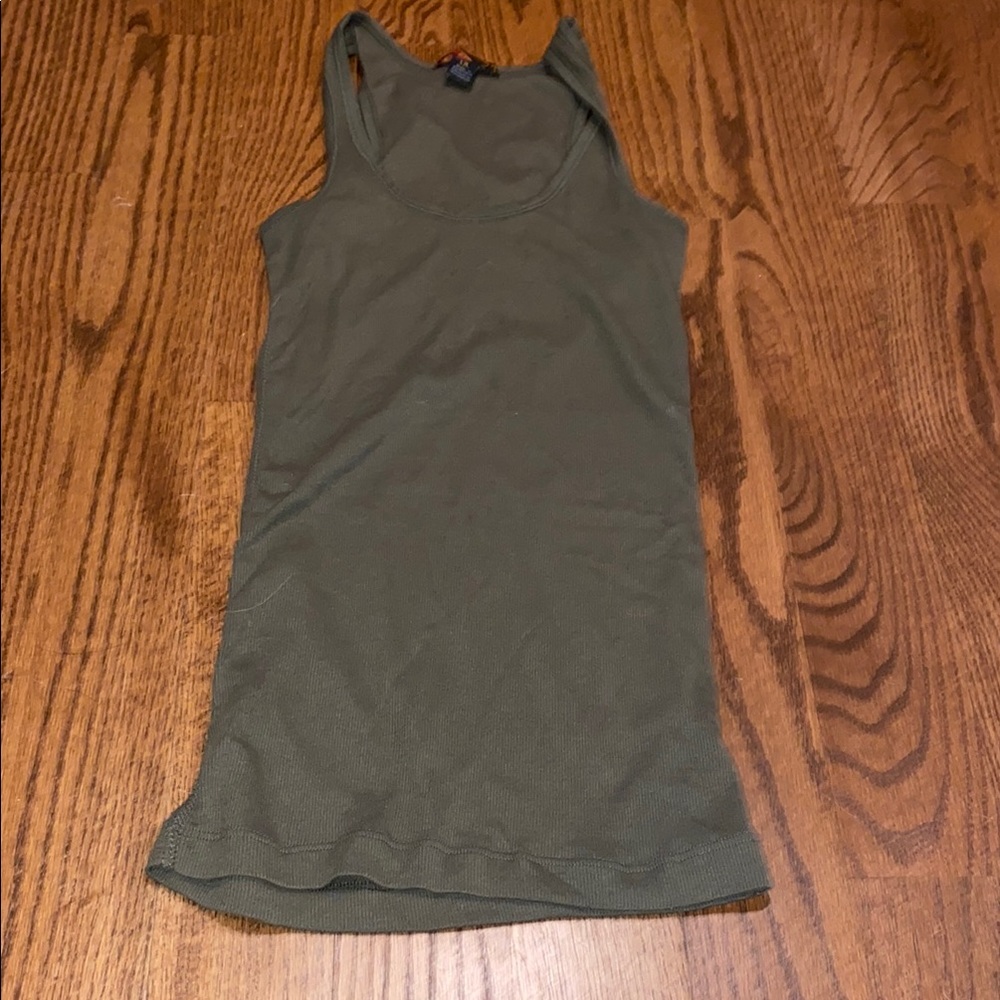 Olive Green Women's Tank Top